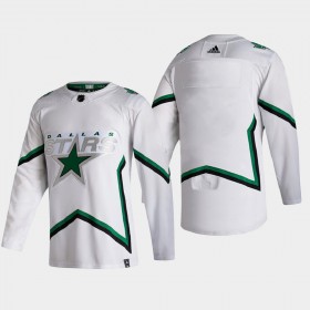 Dallas Stars Blank 2020-21 Reverse Retro Authentic Shirt - Mannen